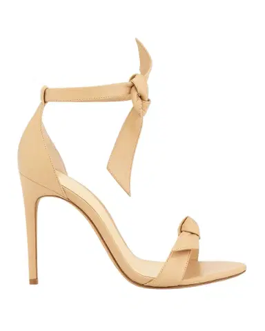 Alexandre Birman Clarita Bow-Tie Leather Sandals | Thumbnail 1
