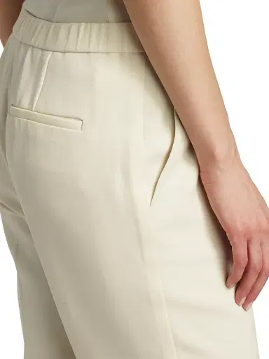Theory Women's Treeca Pull-On Ankle Trousers | Thumbnail 6