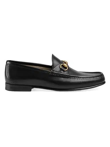 Gucci Men's 1953 Horsebit Leather Loafer - Black - Size 6 | Thumbnail 1 Gucci Men's 1953 Horsebit Leather Loafer - Black - Size 6 | Thumbnail 1