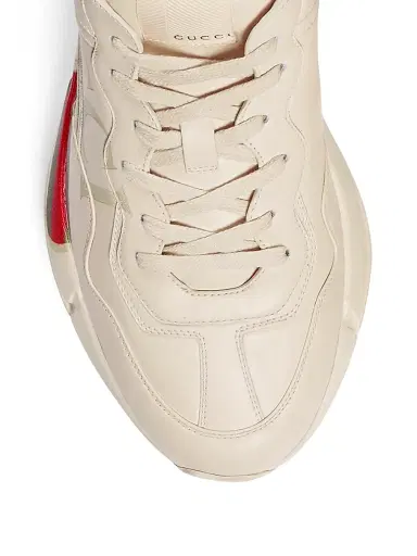 Gucci Men's Gara Logo Leather Sneakers | Thumbnail 4
