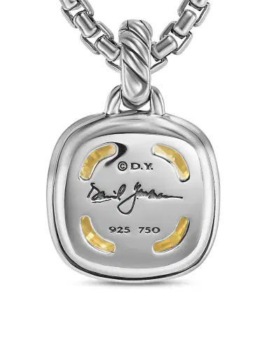 David Yurman Women's Albion Pendant in Sterling Silver - Champagne Citrine | Thumbnail 6 David Yurman Women's Albion Pendant in Sterling Silver - Champagne Citrine | Thumbnail 6