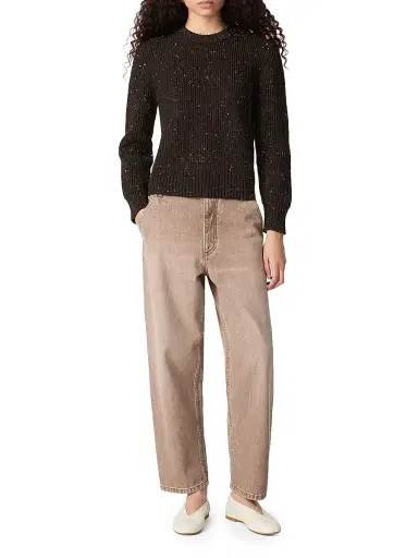 Bottega Veneta Women's Rosa Intrecciato Leather Flats - Sea Salt - Size 12 | Thumbnail 5 Bottega Veneta Women's Rosa Intrecciato Leather Flats - Sea Salt - Size 12 | Thumbnail 5