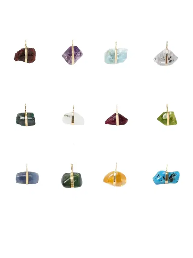 JIA JIA + Net Sustain Birthstone 14-karat Gold Multi-stone Necklace
