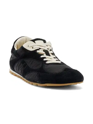 Bottega Veneta Men's Orbit Flash Suede Sneakers - Black - Size 13 | Thumbnail 2 Bottega Veneta Men's Orbit Flash Suede Sneakers - Black - Size 13 | Thumbnail 2