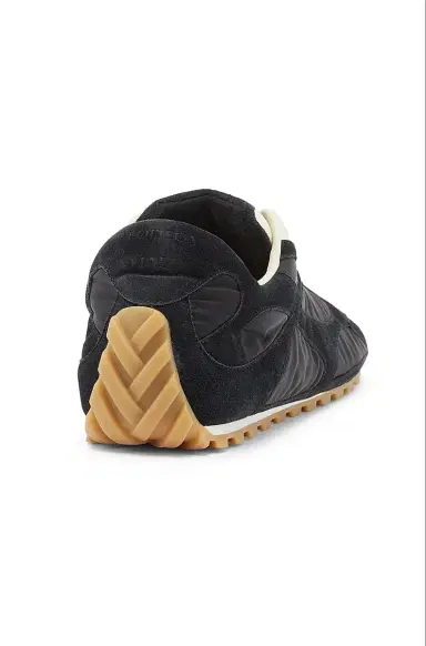 Bottega Veneta Men's Orbit Flash Suede Sneakers - Black - Size 13 | Thumbnail 3 Bottega Veneta Men's Orbit Flash Suede Sneakers - Black - Size 13 | Thumbnail 3