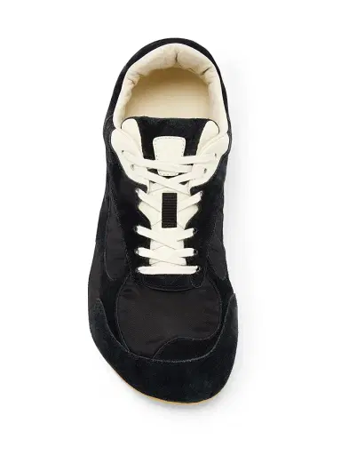Bottega Veneta Men's Orbit Flash Suede Sneakers - Black - Size 13 | Thumbnail 4 Bottega Veneta Men's Orbit Flash Suede Sneakers - Black - Size 13 | Thumbnail 4