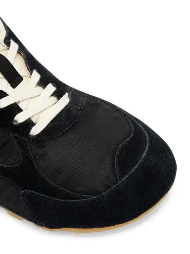 Bottega Veneta Men's Orbit Flash Suede Sneakers - Black - Size 13 | Thumbnail 5 Bottega Veneta Men's Orbit Flash Suede Sneakers - Black - Size 13 | Thumbnail 5