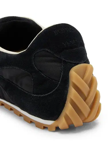 Bottega Veneta Men's Orbit Flash Suede Sneakers - Black - Size 13 | Thumbnail 7 Bottega Veneta Men's Orbit Flash Suede Sneakers - Black - Size 13 | Thumbnail 7