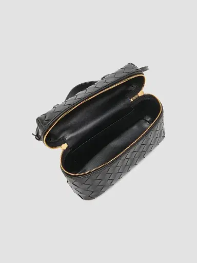 Bottega Veneta Women's Bang Bang Intrecciato Leather Crossbody Vanity Case Bag | Thumbnail 3 Bottega Veneta Women's Bang Bang Intrecciato Leather Crossbody Vanity Case Bag | Thumbnail 3