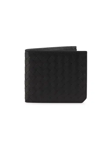 Bottega Veneta Men's Intrecciato Leather Bifold Wallet | Thumbnail 1