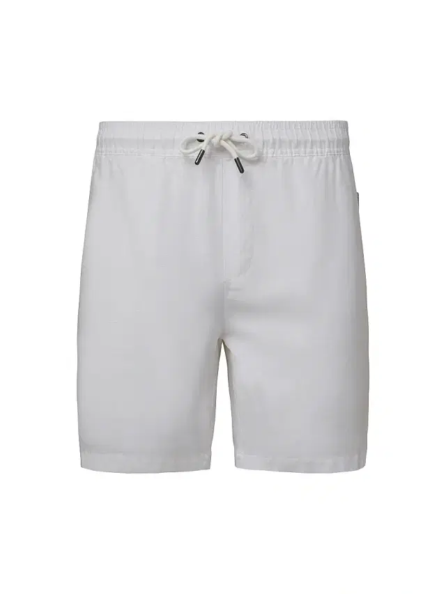 Onia Men's Linen-Blend Drawstring Shorts - White