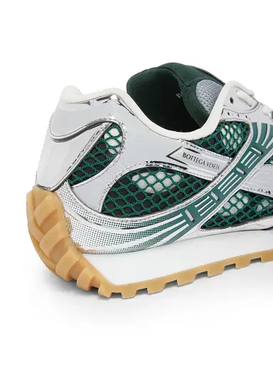 Bottega Veneta Men's Orbit Low-Top Sneakers - Biliard Silver - Size 10 | Thumbnail 5 Bottega Veneta Men's Orbit Low-Top Sneakers - Biliard Silver - Size 10 | Thumbnail 5