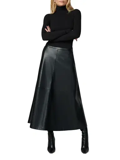 Joe's Jeans Women's The Tony Long-Sleeve Top - Black - Size XS | Thumbnail 2