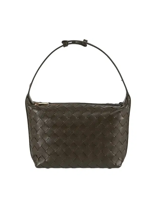 Women's Mini Wallace Leather Top-Handle Bag - Kaki