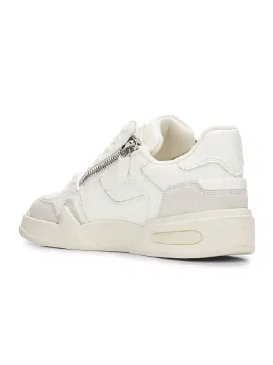 Giuseppe Zanotti Men's GZ Ghost Embossed-Leather Low-Top Sneakers - Bianco | Thumbnail 3