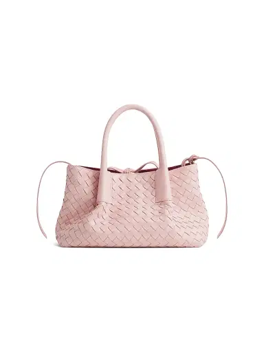 Bottega Veneta Women's Small Pinacoteca Tote Bag - Rose | Thumbnail 1