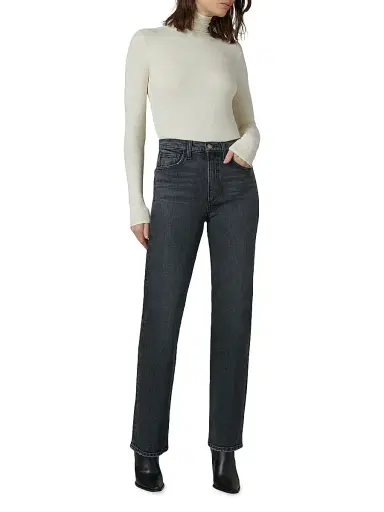 Joe's Jeans Women's The Tony Long-Sleeve Top - Milk - Size XS | Thumbnail 2