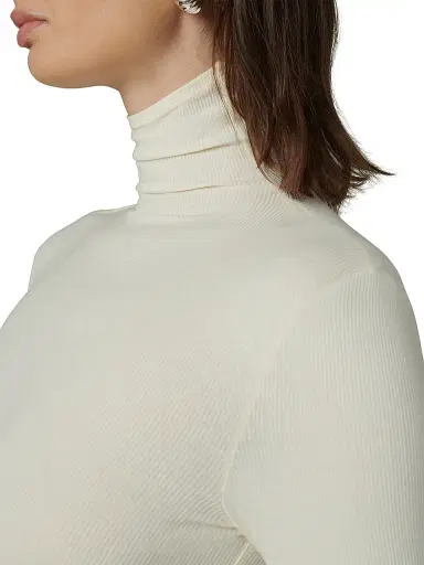 Joe's Jeans Women's The Tony Long-Sleeve Top - Milk - Size XS | Thumbnail 5