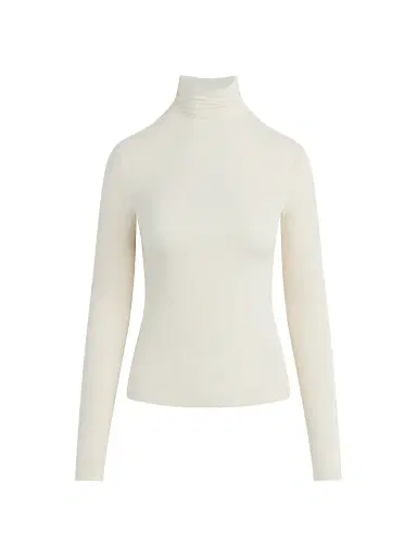 Joe's Jeans Women's The Tony Long-Sleeve Top - Milk - Size XS | Thumbnail 1