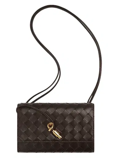 Bottega Veneta Women's Andiamo Intrecciato Leather Shoulder Bag | Thumbnail 1 Bottega Veneta Women's Andiamo Intrecciato Leather Shoulder Bag | Thumbnail 1