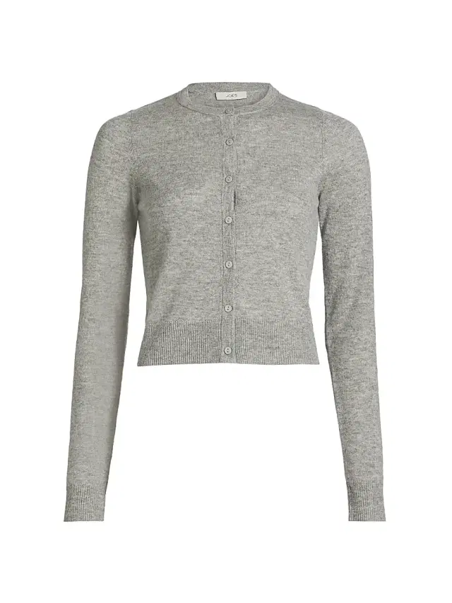 Women's  by Dani Michelle Dani Cashmere Cardigan - Heather Grey