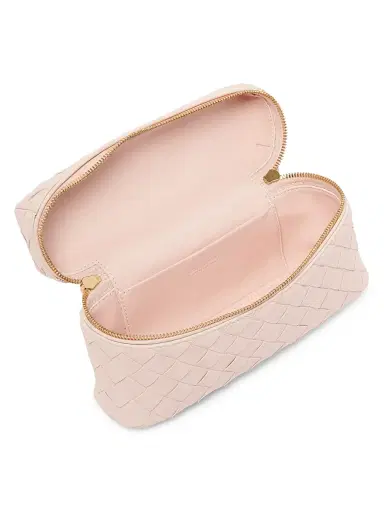 Bottega Veneta Women's Bang Bang Intrecciato Leather Crossbody Vanity Case Bag | Thumbnail 3 Bottega Veneta Women's Bang Bang Intrecciato Leather Crossbody Vanity Case Bag | Thumbnail 3