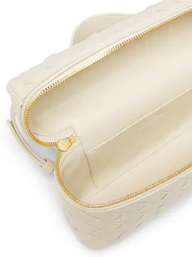Bottega Veneta Women's Bang Bang Intrecciato Leather Crossbody Vanity Case Bag | Thumbnail 4