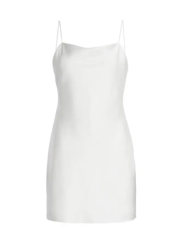 ALICE + OLIVIA Women's Harmony Mini Slip Dress - Off White