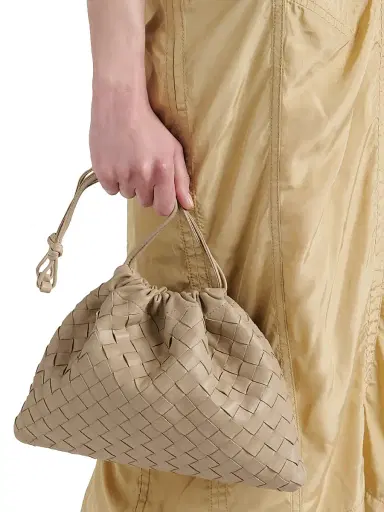 Bottega Veneta Women's Intrecciato Leather Pouch | Thumbnail 3