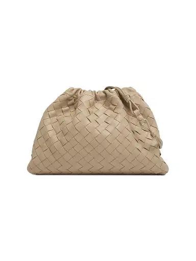 Bottega Veneta Women's Intrecciato Leather Pouch | Thumbnail 1