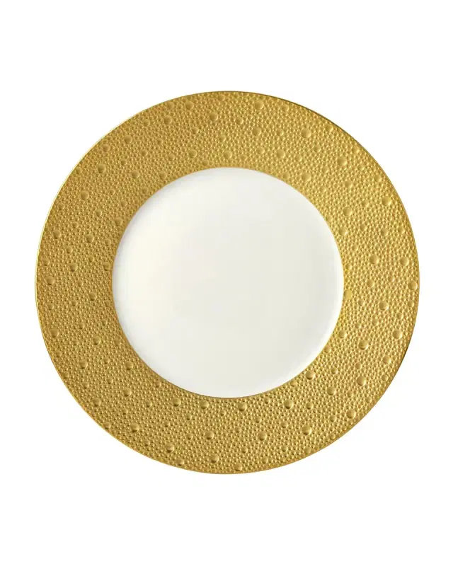 Bernardaud Ecume Gold Dinner Plate