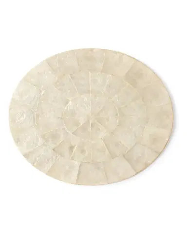 Kim Seybert Natural Capiz Placemat | Thumbnail 2