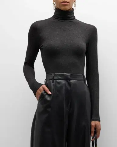 Majestic Filatures Soft Touch Long-Sleeve Turtleneck | Thumbnail 4 Majestic Filatures Soft Touch Long-Sleeve Turtleneck | Thumbnail 4