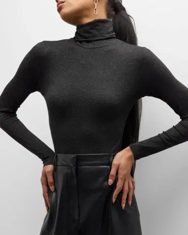 Majestic Filatures Soft Touch Long-Sleeve Turtleneck | Thumbnail 7 Majestic Filatures Soft Touch Long-Sleeve Turtleneck | Thumbnail 7