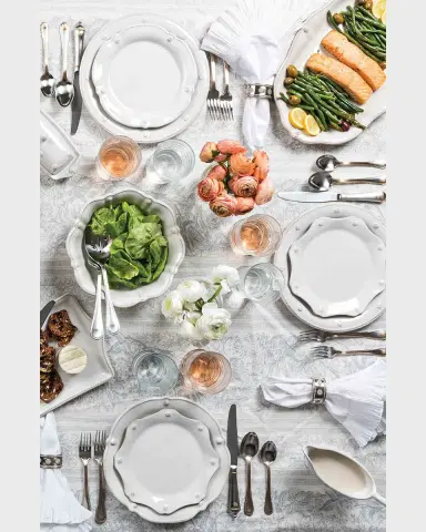 Juliska Berry & Thread Scalloped Dessert/Salad Plate - Whitewash | Thumbnail 4