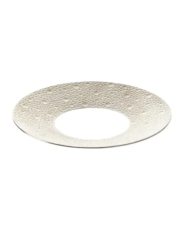 Bernardaud Ecume Platinum Tea Saucer