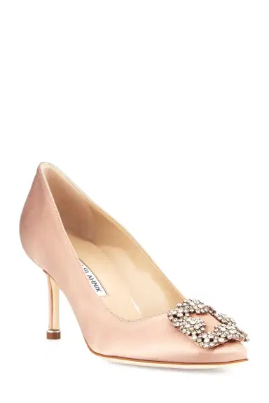 Manolo Blahnik Hangisi 70mm Pump | Thumbnail 5