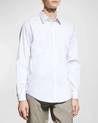 Theory Men's Sylvain Tailored-Fit Sport Shirt | Thumbnail 4 Theory Men's Sylvain Tailored-Fit Sport Shirt | Thumbnail 4