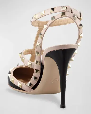 Valentino Garavani Rockstud 100mm Slingback High-Heel Pumps | Thumbnail 3 Valentino Garavani Rockstud 100mm Slingback High-Heel Pumps | Thumbnail 3