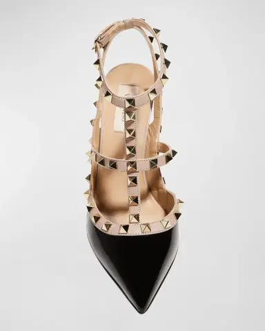 Valentino Garavani Rockstud 100mm Slingback High-Heel Pumps | Thumbnail 5 Valentino Garavani Rockstud 100mm Slingback High-Heel Pumps | Thumbnail 5