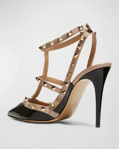 Valentino Garavani Rockstud 100mm Slingback High-Heel Pumps | Thumbnail 6 Valentino Garavani Rockstud 100mm Slingback High-Heel Pumps | Thumbnail 6