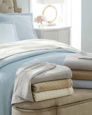 Sferra Marcus Tara King Blanket | Thumbnail 3