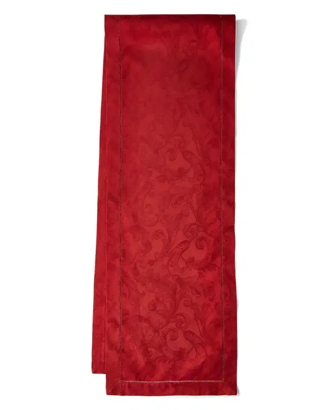 Sferra Acanthus Jacquard Table Runner, 15" x 90"