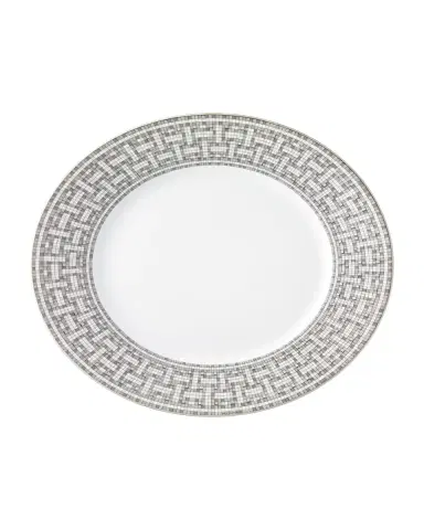 Hermes Mosaique au 24 Platinum Dinner Plate | Thumbnail 2
