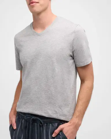 Vince Short-Sleeve V-Neck Jersey T-Shirt | Thumbnail 6 Vince Short-Sleeve V-Neck Jersey T-Shirt | Thumbnail 6