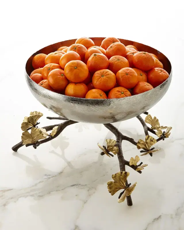 Michael Aram Butterfly Ginkgo Large Centerpiece Bowl
