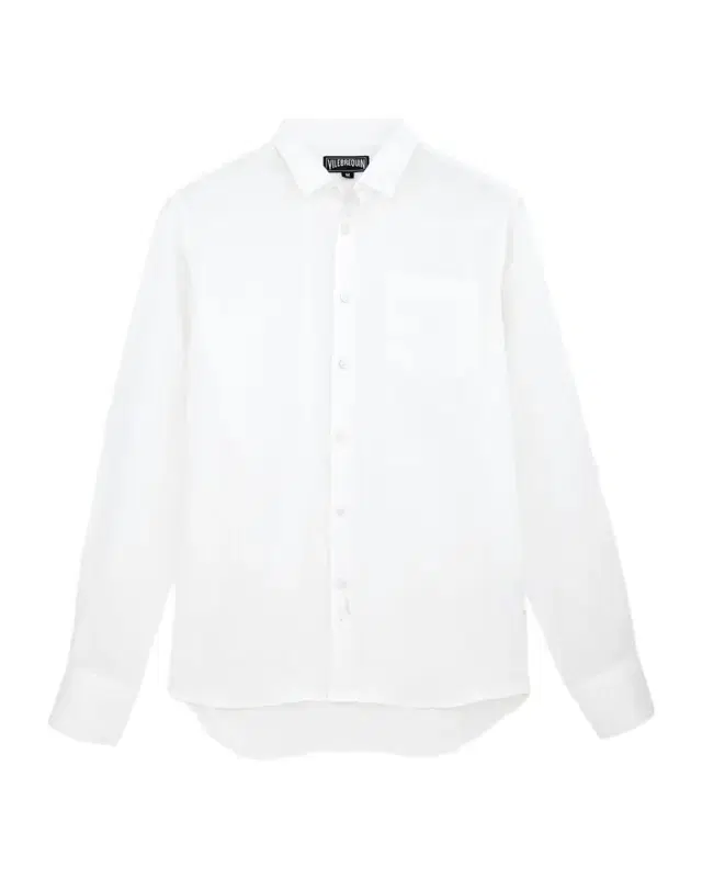 Vilebrequin Caroubis Linen Pocket Sport Shirt