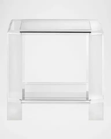 Interlude Home Langston Acrylic Side Table | Thumbnail 2