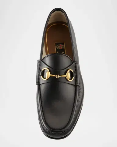 Gucci Men's Horsebit 1953 Leather Loafers | Thumbnail 2 Gucci Men's Horsebit 1953 Leather Loafers | Thumbnail 2