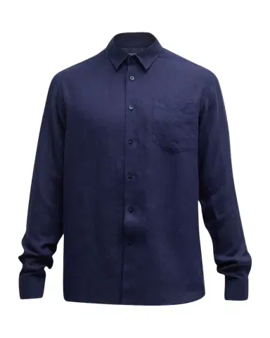 Vilebrequin Caroubis Linen Pocket Sport Shirt | Thumbnail 1